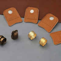 8 Pieces Thimble Assortment Long-Lasting Notions Breathable for Mending
