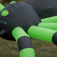 Outdoor Halloween Inflatable Arachnid Large Giant Inflatable Arachnid Scary Yard Decoration Sturdy for Lawn