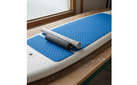 Cuttable SUP Deck Pad Water Resistant Surfboard Grip Mat Shock Absorbing EVA Foam Boat Flooring Easy to Clean for Stand-up Paddleboarding, Surfing, Windsurfing, Boating