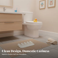 Easy to Clean Urine Splash Guard for Toilet Seat Washable Toilet Seat Splash Guard Reusable Potty Training Urine Deflector Waterproof for Boys, Elderly, People with Disabilities