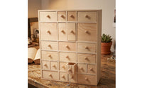 Wooden Drawer Organizer Multiple Drawers Wood Desktop Organizer Rectangular Small Drawer Storage Box