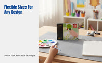 Watercolor Paint Set, Multiple Colors, Kids Drawing Supplies, Gouache, Hand-Painted, Art Gift