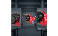 RC Crawler Gearbox Assembly Alloy Metal Gearbox with Steel Gear Set Precision-Built Transmissions for Trail Rigs