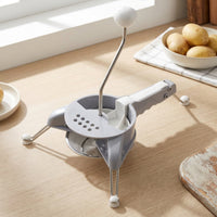 Countertop Rotary Vegetable Cutter Detachable Manual Kitchen Cutter Sturdy Premium for Salad Preparation
