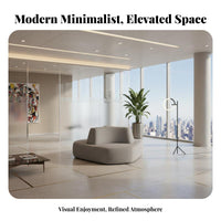 Stylish Aesthetic Frameless sectional Sofa Minimalist Aesthetic sectional L-Shaped Chaise Deep Seat Lounge Seating tailoredizable Layout for Interior Designers, Business Owners, Modern Decor fans, Reception Area, Lobby, Showroom