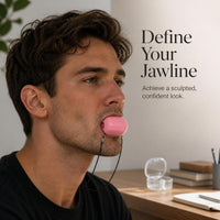 Jawline Exerciser Facial Muscle Trainer Silicone Chew Tool for Neck and Face Slimming