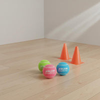 3 Pieces Wear-Resistant Padel Ball High Elasticity Tennis Ball for Beginners, Practice