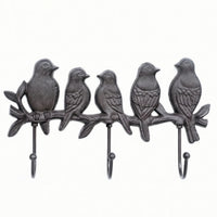 Bird Hook Rack Heavy Duty Bird Wall Hook Hanger for Entryway