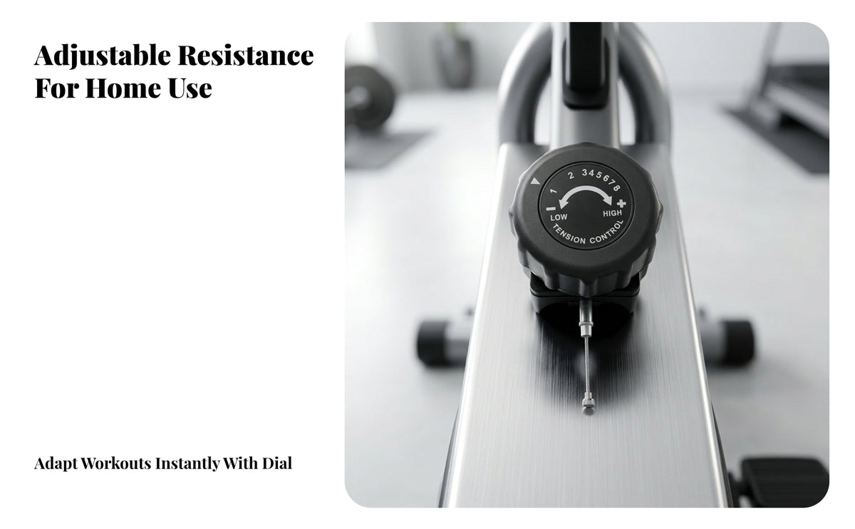 Threaded Mount Exercise Bike Resistance Knob Ridged Plastic Exercise Bike Tension Knob Direction Arrow Fitness Gear Easy Installation