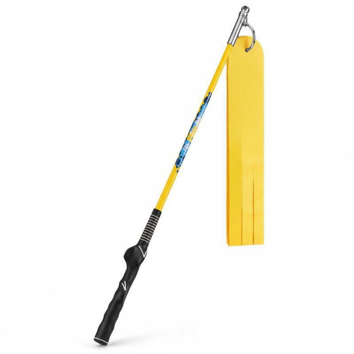 Flexible Shaft Kids Golf Swing Whip Builds Muscle Memory Sound Feedback Golf Coach Removable Weights for Beginners, Home Use, Backyard