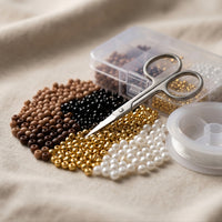 Beaded Animal Kit Miniature Animal Beading Kit Complete for Crafters, Hobbyists, Hobby Time