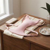 Adjustable Straps Washable Chest Support Cushion Buckles Memory Foam Chest Pillow Contoured 3D Breast Pillow Extended for Sleeping, Resting