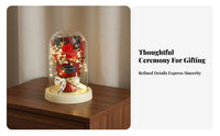 Soap Blossom Glass Dome Romantic Gift Dome Elegant Design for Women
