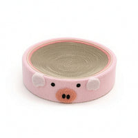 Cat Scratcher Bed Cozy Cat Scratching Bowl Scratcher with Sisal Rope Long-Lasting Recessed for Cats, Living Room, Bedroom