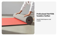 Anti-Slip XPE Foam Mat Wear-Resistant Wrestling Mat Roll High Resilience Sports Flooring Easy Installation for Combat Artists, Home Fitness Enthusiasts, Professional Athletes, Dojo, Gym, School P.E. Classes