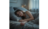 Speaker with Built-in Ambient Sound Compact Sleep Speaker Sound Machine Mini Ultra-Thin for Sleepers, Bedside, Bedroom