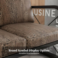 Wrought Iron Frame utilitarian design Dining Booth High rear Design Upholstered Dining Booth Comfortable Banquette Seating long-lasting Construction for Bar Owners, Interior Designers, eating establishments, Restaurant, Lounge Area, eating establishment