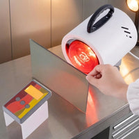 Portable Infrared Heating Lamp 275W Infrared Heat Lamp 220V Red Light for Car Detailers, Automotive Technicians, Workshop