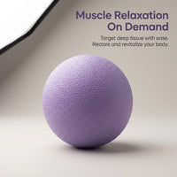 Point Massage Ball for Deep Tissue - Swing for and - TPR Muscle Tools, 6x6cm, 130g