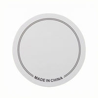 2 Pieces Flat Drum Safety Pad Printed Border Lines Drumhead Protector Easy to Install Drum Surface Protector Long-Lasting