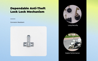 Universal Metal Trunk Lock Cylinder for Secure Storage