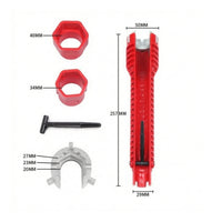Tight-Space Faucet and Sink Wrench Anti-Slip Sink Wrench Compact Spanner Sturdy for DIYers