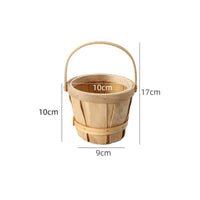 Garlic Ginger Storage Basket Sturdy and Rustic Storage Basket Wall-Mountable for Pantry, Desktop