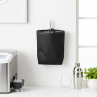 Hanging Storage Bag Plastic Coating Layer Waterproof Pouch Unsealed Top