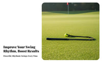 Golf Rhythm Training Rope Improves Flexibility Golf Swing Tempo Posture Ion Weighted Swing Practice for Before-Round Exercise, Indoor