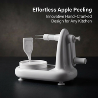 Corer Kitchen for Applesauce, Stainless Steel Corer Kitchen Peeling, Multi Function Kitchen Tool for Pies, Quick Snack Peeling Gadget