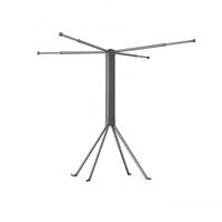 Foldable Clothes Horse Space-Saving Foldable Rotary Clothes Rack for Families