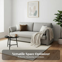 Foldable Elephant Ear Sleeper Sofa two-in-oneUse Pull-extendable Sleeper Sofa Space-Saving transformable Couch Multi-Functional for Apartment Dwellers, Small Families, Home Office Users, Balcony