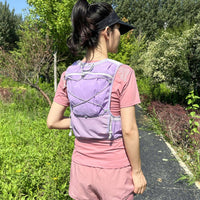 Lightweight Hydration Vest Multiple Pockets Water Bladder Vest Ergonomic Design Long-Distance Hydration Pack Reflective