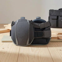 Hook-and-Loop Straps Adjustable Kneeling Knee Pads Textured Front Floor Work Knee Pads Buckle Fasteners Protective Gear Encircling
