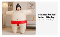 Inflatable Sumo Suit with Fan