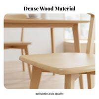 Solid Wood Construction Wooden Stool with Backrest Central-Century Modern Aesthetic High-Back Side Chair Ergonomic Design Kitchen Seating Easy to Clean for Restaurant Owners, Homeowners, Office Workers, Dining Room, Cafe