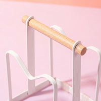 Pot Lid Kitchen Cupboard Organiser, Pot Lid Rack, Pan Organiser for Cupboard, Small Kitchen Storage Solution