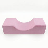 Ergonomic Eyelash Extension Pillow Non-Slip Lash Pillow Supportive Removable for Esthetician
