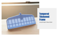 Tempered Rake, Multi-Purpose Farm Tool, Winter Clearing, Grain Drying, Manure Cleaning, Ergonomic Handle