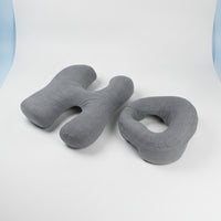 2 Pieces Face Cradle Cushion Contoured Massage Headrest Pressure-Relief