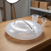 U-Shaped Weighted Balloon Base White Inflatable Water Weight Base Reusable Aqua Ballast Bag