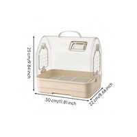 Avian Transport Carrier Cage Easy to Hygienic Avian Travel Carrier for Parrots