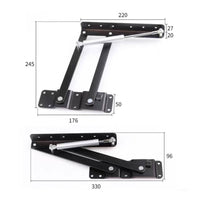 Coffee Table Lift Top Mechanism Heavy Load Support for Home Office