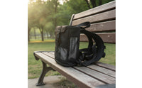 Breathable Portable Air Concentrator Backpack Heavy-Duty Air Concentrator Backpack Reflective Anti-Theft for Travel, Outdoor Activities