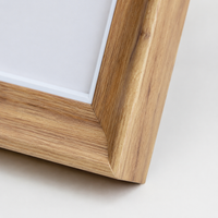 Photo Frame, Picture Frame, Photo Stand, PS Foam, Wood Grain, Peachwood Color, Lightweight, Poster Frame, Living Room, Family Photo, Wedding Photo Compatible