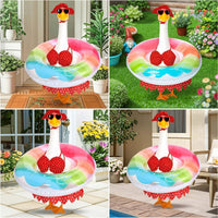 Porch Goose Clothes Weather-Friendly Goose Costume with Inflatable