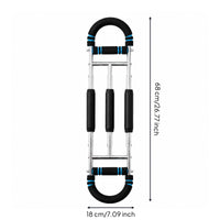 Foam Grips U-Shaped Arm Exerciser Padded Handles U-Shaped Arm Exercise Equipment Compact Spring Resistance Exercise Equipment Portable for Upper-Body Exercise