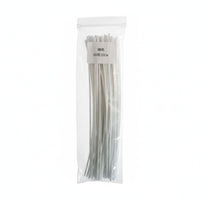 50 Pieces Low Smoke Pre-Waxed Candle Wicks Clean Combusting Pre-Waxed Wicks Consistent Flame for Beginners
