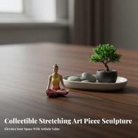 1:64 Scale Stretching Model Vivid Poses 1:64 Scale Stretching Figure Resin Miniature Scene Figurine Collectible Photography