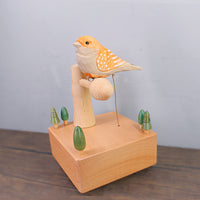 Mechanical Bird Music Box Electric Toy